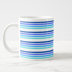 Business Blue Stripe Tea Coffee Specialty Mug
