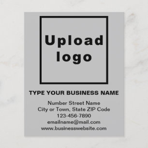 Business Brand on Grey Paper Sheet