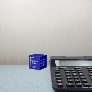 Business Brand on Small Blue Colour Box