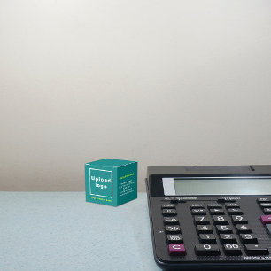 Business Brand on Small Teal Green Colour Box