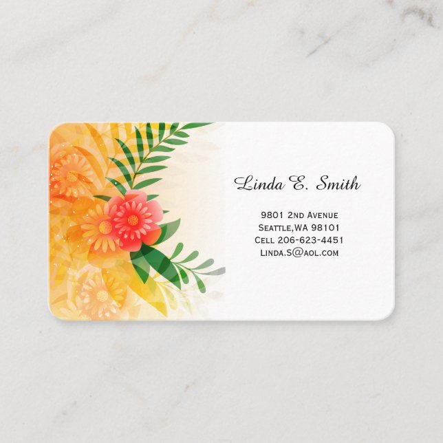 Business Calling Card (Front)