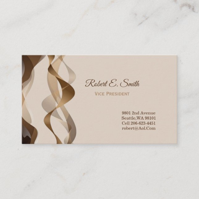 Business Calling Card (Front)
