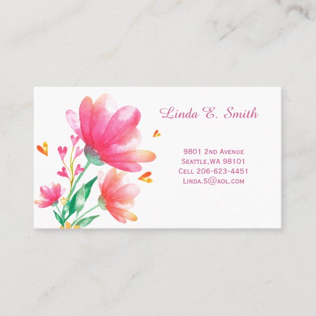 Business Calling Card (Front)