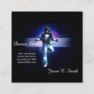 Business Calling Card-Dance Studio Sample Card