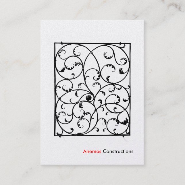 business card (Front)