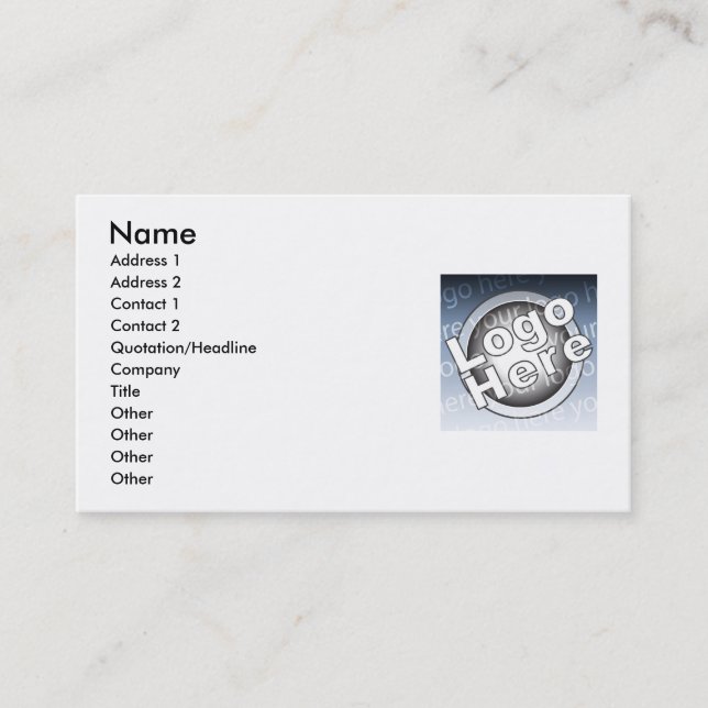 Business Card (Front)