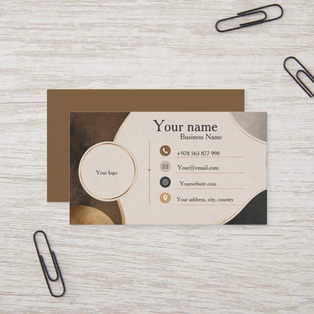 Business Card (Front/Back In Situ)