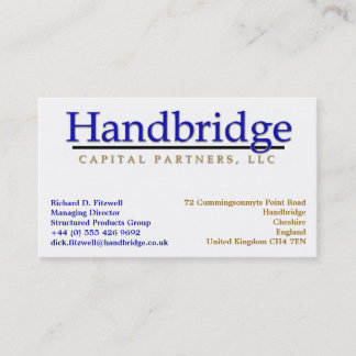 business card