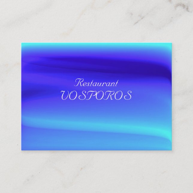 business card (Front)
