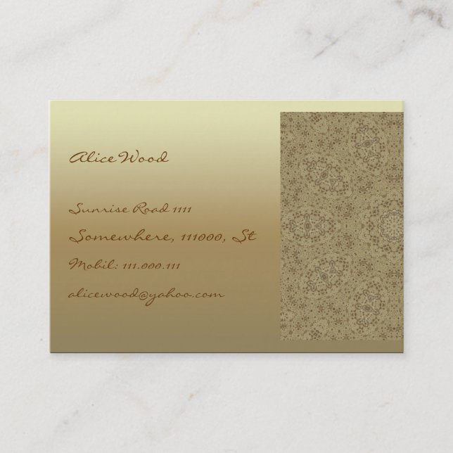 Business Card (Front)