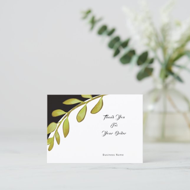Business Card (Standing Front)