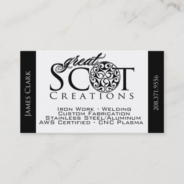 Business card (Front)