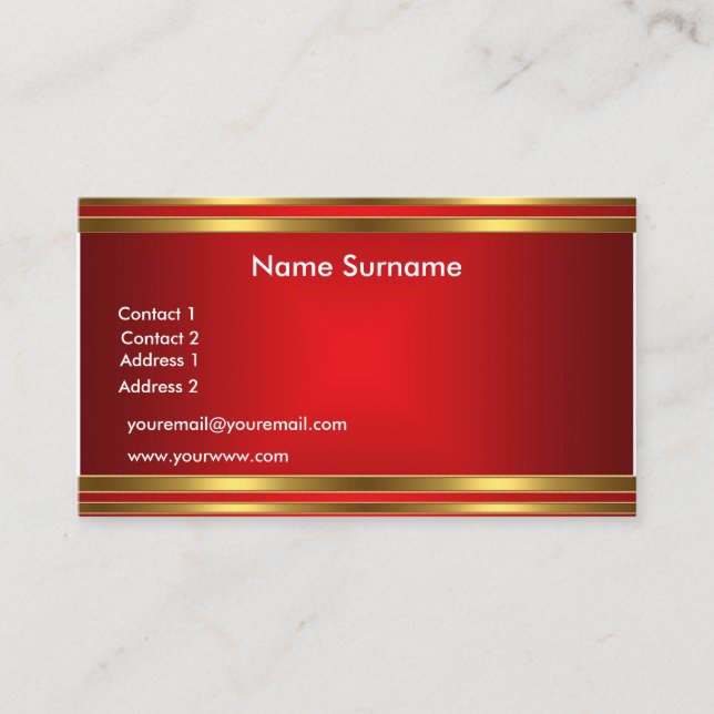Business Card (Front)