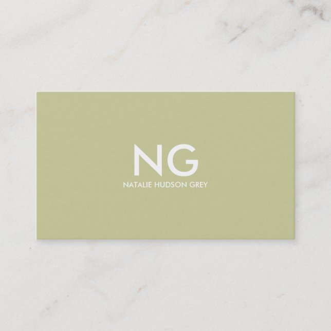 Business Card 001a - Lady Elegance, Gold / Black (Front)