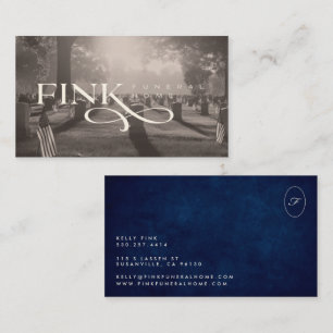 Business Card 1   Fink Funeral Home