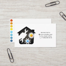 Business card air conditioner repair