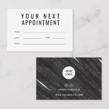 Business Card Appointment Minimalist simple