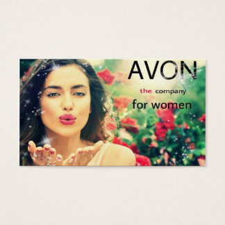 Business card, AVON.