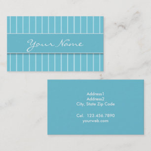Business card - Blue Lines
