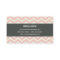 BUSINESS CARD bold bright chevron pattern
