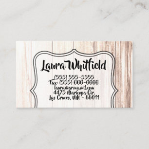 Business Card Boots Country Rustic Western Wear Ba