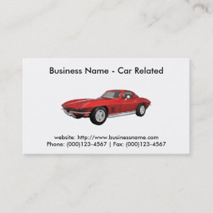 Business Card: Cars / Automotive Card