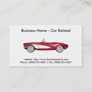 Business Card: Cars / Automotive Card