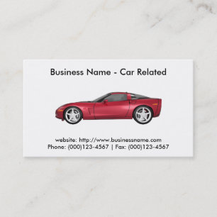 Business Card: Cars / Automotive Card