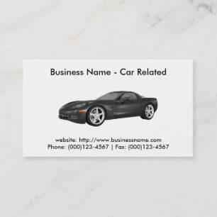 Business Card: Cars / Automotive Card