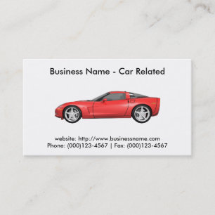 Business Card: Cars / Automotive Card