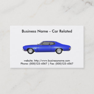 Business Card: Cars / Automotive Card
