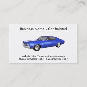 Business Card: Cars / Automotive Card
