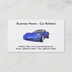 Business Card: Cars / Automotive Card