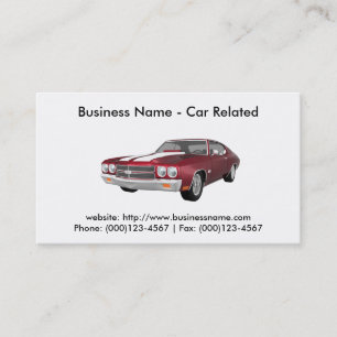 Business Card: Cars / Automotive Card