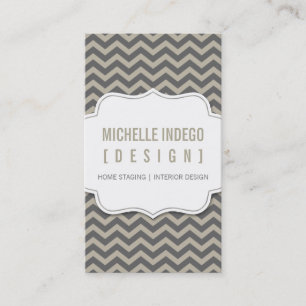 BUSINESS CARD :: chevron3 9P