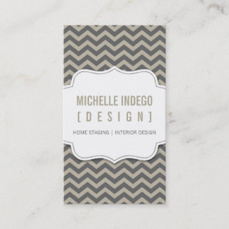 BUSINESS CARD :: chevron3 9P