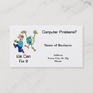 Business Card-Computers-We can Fix It Business Card