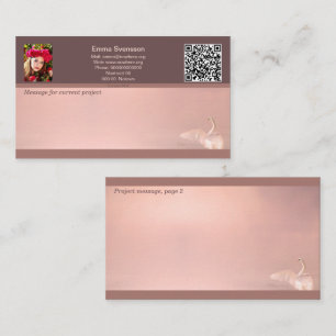 Business Card — Connect, Swan