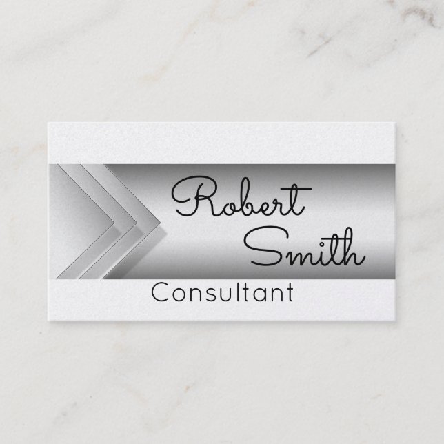Business Card/Consultant Card (Front)