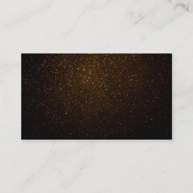 Business Card/Create Your Own Black with Sprakles Business Card (Front)