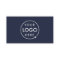 Business Card | Custom Icons Logo Modern Navy Blue