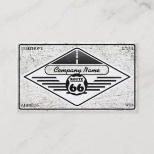 Business card designed for long-haul drivers