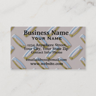 Business Card Diamond Plate