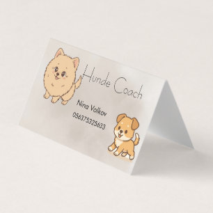 Business Card Dog Trainer