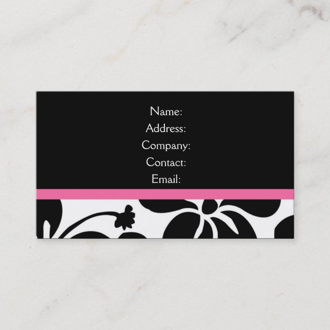 business card - elegant (Front)