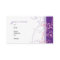 BUSINESS CARD elegant flourish pink purple