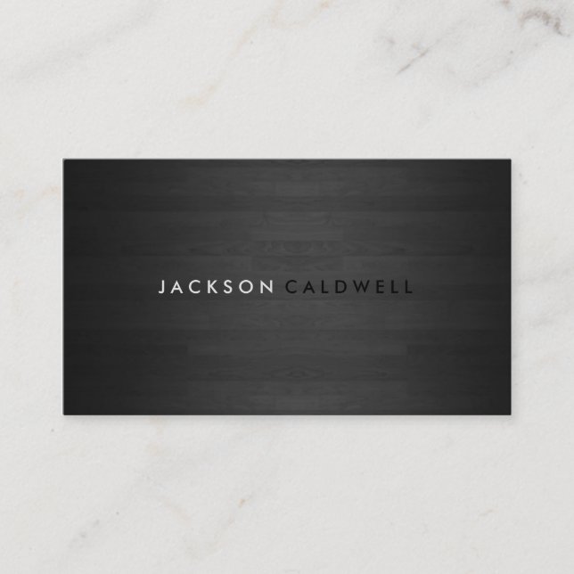 Business Card | Floored Duo Black (Front)