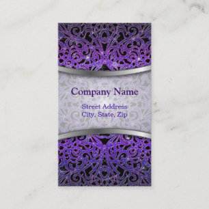 Business Card Floral abstract background