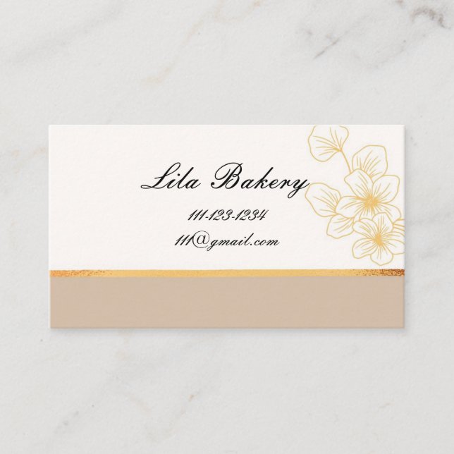 Business card for businesses (Front)