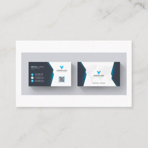 Business card for engineers and business companies